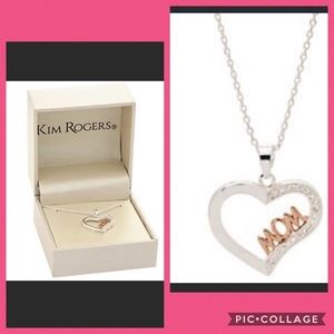 💕Mother’s Day💕 ~ New In Box ~ Heart Cubic Zirconia Necklace